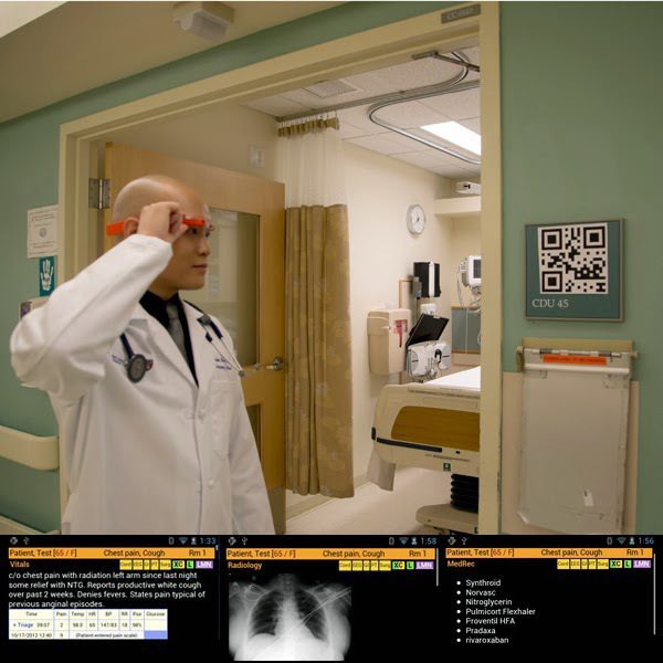 Google Glass To Look Up Patient History?