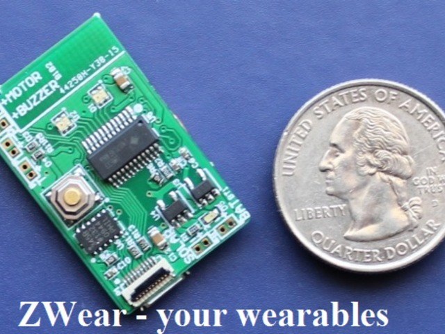 ZWear Wearable Platform with GPS / OTA