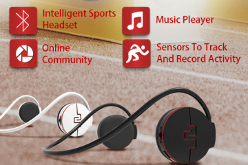 Primo 3 Sports Headset: Activity Tracking + Music