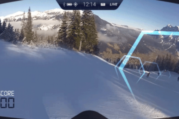 RideOn AR Goggles for Snow Sports