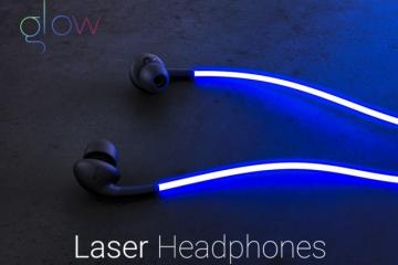 Glow Headphones Have Laser Light & Heart Rate Monitor