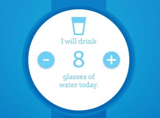 Hydrate Me for Android Wear
