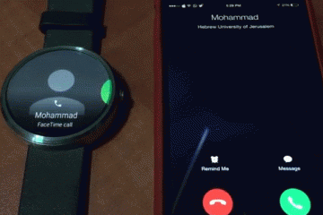 Answering iPhone calls using Android Wear