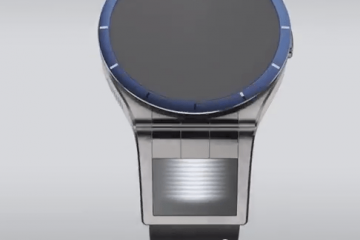 Magic View Smartwatch with a Virtual Display