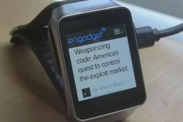Firefox Running on Android Wear