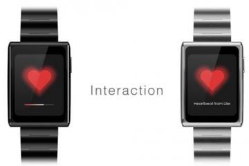 GYENNO Smartwatch: Send Your Heartbeat to Others