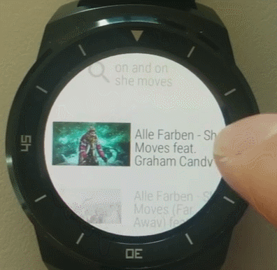 video for android wear