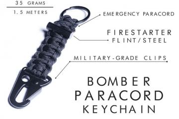 Survival Paracord Bracelet for Outdoors