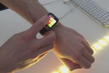 Control NeoPixels with an Apple Watch