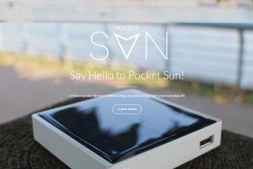 Pocket Sun: Solar, Heat, Movement Charger for Smartwatches