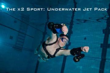 x2 Sport Wearable Underwater Propulsion System