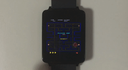 android wear pacman