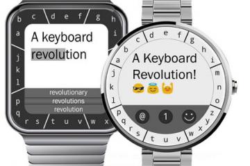 TouchOne Keyboard for Square & Circular Smartwatches