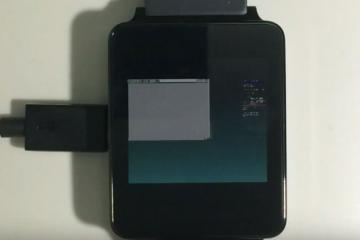Running Linux on Android Wear