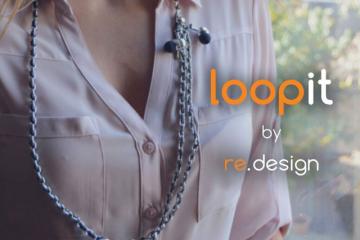loopit: Earphones That Don’t Get Tangled, Work As a Necklace