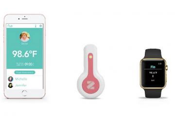 Flo: Smart Body Thermometer Links to Apple Watch