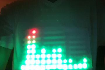 WiFi Controlled LED Shirt [Android]