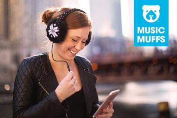Music Muffs Keep You Warm & Play Your Music
