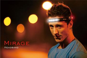 Mirage Headband with Front and Side Lights