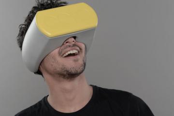 Opto Portable VR Headset with Built-in Audio