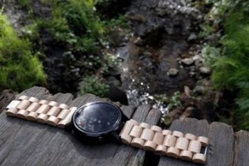 Ottm: Wood Bands for Apple Watch, Android Wear Smartwatches