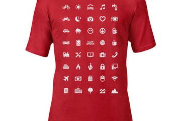 ICONSPEAK World T-Shirt for Travelers