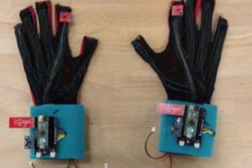 SignAloud: Gloves Translate Sign Language Into Text & Speech
