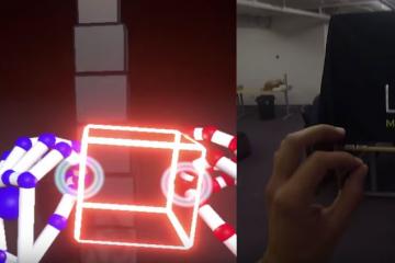 Blocks VR Experience for HTC VIVE, Oculus Rift, Leap Motion Orion