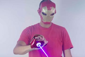 Iron Man Glove with 3W Laser