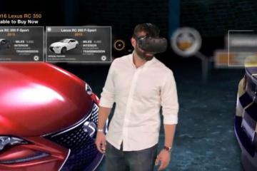 Vroom’s VR Car Showroom for HTC Vive