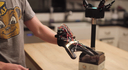 3D Printed Arduino Robotic Gripper Glove