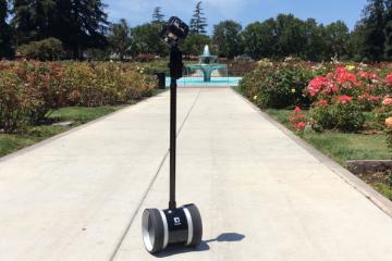 360 Camera Dolly with Double Telepresence Robot