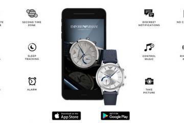 Emporio Armani Connected Hybrid Smartwatch