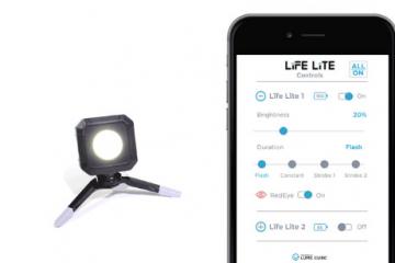 Life Lite Bluetooth Pocket Sized Light for Smartphones