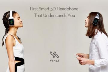Vinci 3D Headphones with AI & Voice Recognition