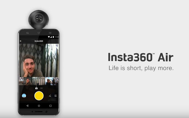 Insta360 Air: 360-Degree Camera for Android - Cool Wearable