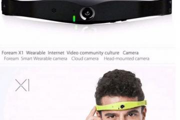 Foream X1 Smart Wearable Camera