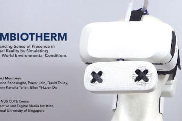 Ambiotherm for Weather Simulation in VR