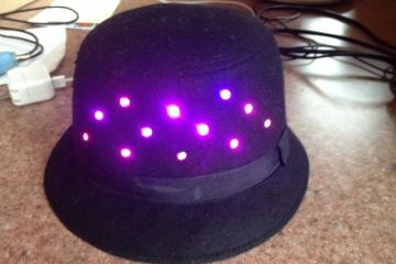CheerLights: Internet Connected Hat