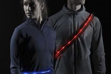 LumaGlo Crossbelt: Wearable LED Sash & Belt