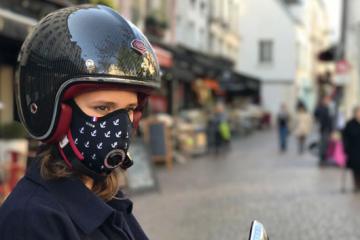 R-PUR: Anti-pollution Mask for Motorcycle Riders