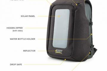 NUMI: Smart Backpack with Solar Panel