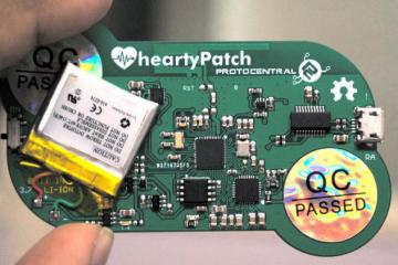 HeartyPatch Connected ECG Patch