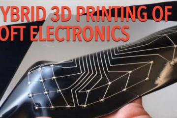 Harvard’s Hybrid 3D Printing of Soft Wearables