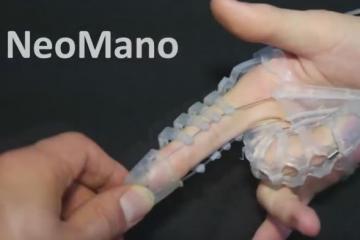 NeoMano Wearable Hand Robot for Spinal Cord Injury Patients