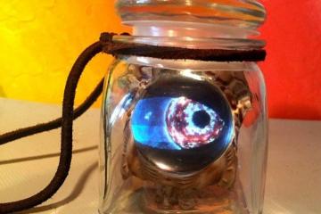 DIY: Eye of Newt Halloween Pendant with Teensy