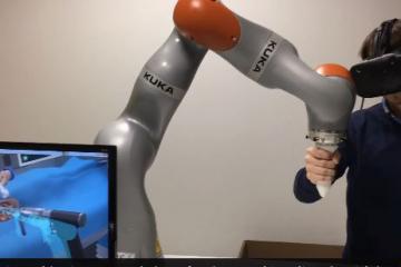 Robotic Virtual Surgery with KUKA Bots
