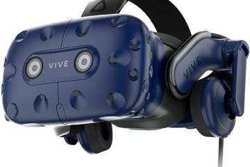 HTC VIVE Pro VR Headset with 2880 x 1660 Resolution / 615 PPI