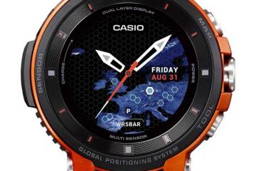 Casio PRO TREK Smart Watch with Dual Layer Display