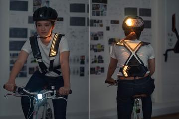 WAYV Harness & Helmet Safety Lights for Cyclists